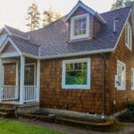 Exterior Natural Wood Sealing of a Corvallis home