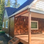 Exterior Natural Wood Sealing of a Corvallis home